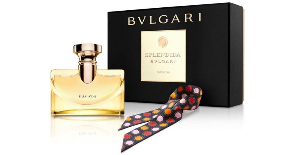 SET BVLGARI SPLENDIDA IRIS DOR 2/P