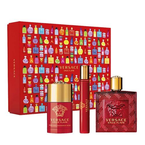 SET VERSACE EROS FLAME 3 PCS