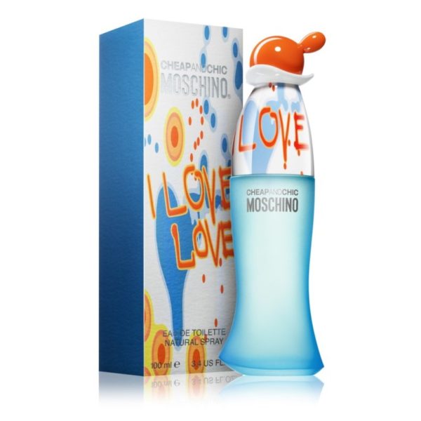 MOSCHINO I LOVE LOVE CHEAPANDCHIC  BY MOSCHINO EDT SPRAY 100 ML .