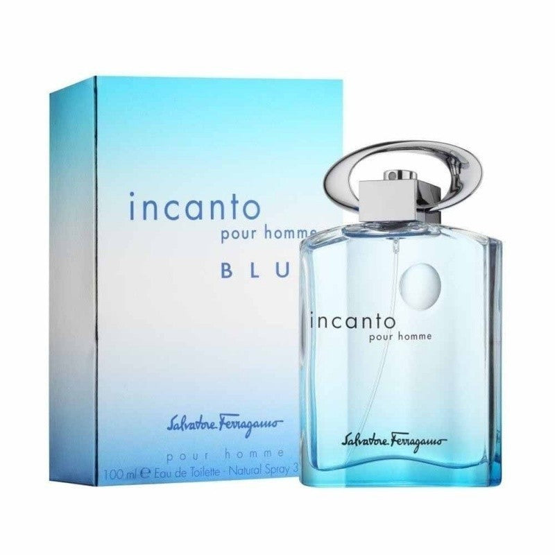 SALVATORE FERRAGAMO INCANTO BLUE POUR HOMME  EDT 100 ML  PARA HOMBRES