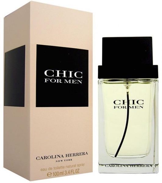 CAROLINA HERRERA CHIC MEN 3.4OZ 100ML EDT SP