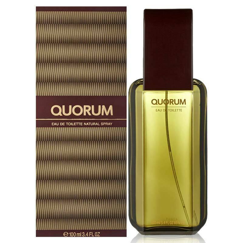 ANTONIO PUIG QUORUM MEN 3.4 OZ. EDT SP