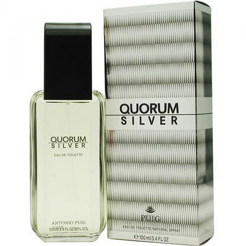 QUORUM SILVER 3.4 100ML EDT SP MEN