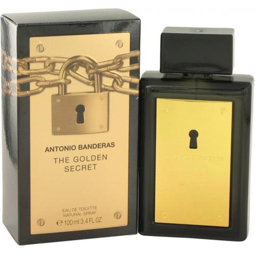 ANTONIO BANDERAS THE GOLDEN SECRET 3.4 100ML EDT SP FOR MEN