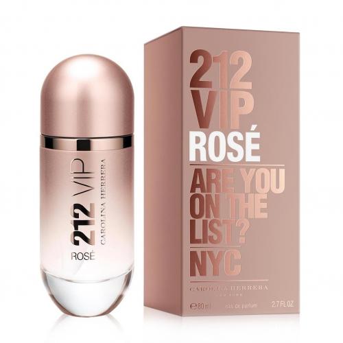 CAROLINA HERRERA 212 VIP ROSE 2.7OZ. 80ML EAU DE PARFUM SPRAY FOR WOMEN