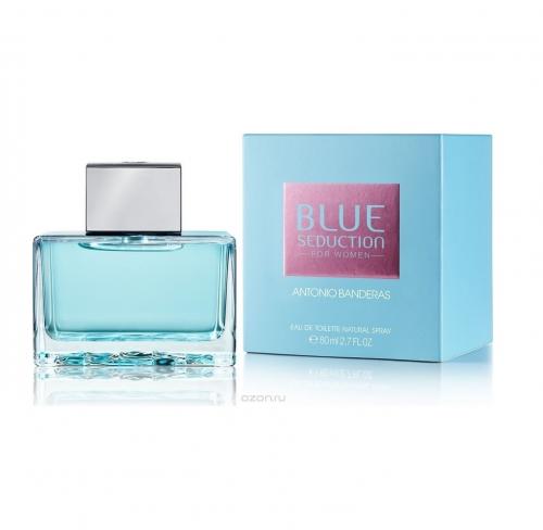 ANTONIO BANDERAS BLUE SEDUCTION 2.7 80ML EAU DE TOILETTE SPRAY FOR WOMEN