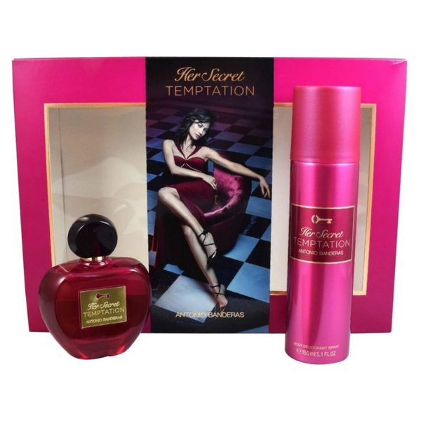 ANTONIO BANDERAS SU SET SECRETO REGALO PARA MUJER (SU DESODORANTE SECRETO 80ML EDT + 150ML)