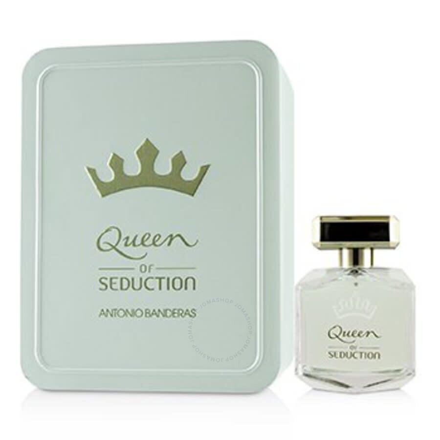 ANTONIO BANDERAS QUEEN OF SEDUCTION EAU DE TOILETTE SPRAY (Metal Case) 80ml / 2.7oz