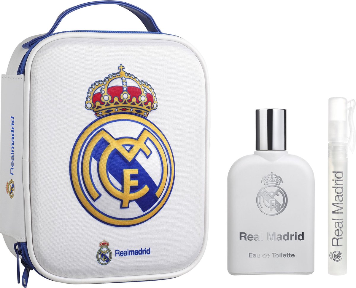 REAL MADRID EDT 100 ML  + MINI COLONIA