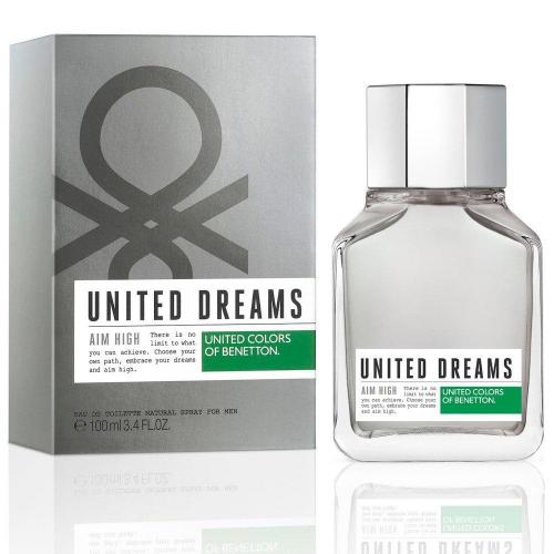 BENETTON UNITED DREAMS AIM HIGH 3.4 EAU DE TOILETTE SPRAY FOR MEN