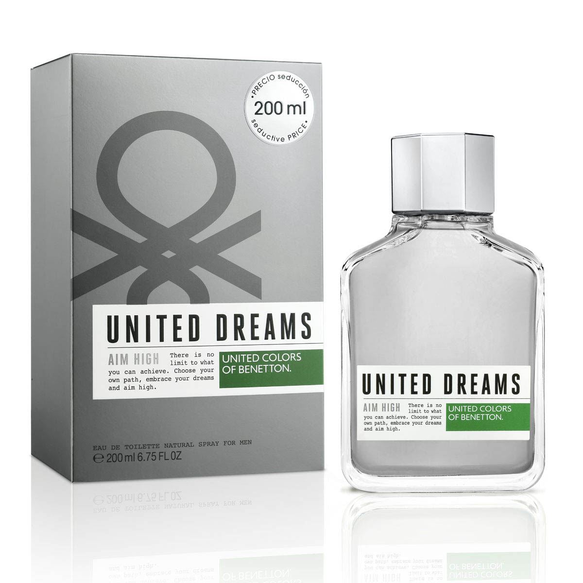 BENETTON UNITED DREAMS AIM HIGH FOR MEN 200ML