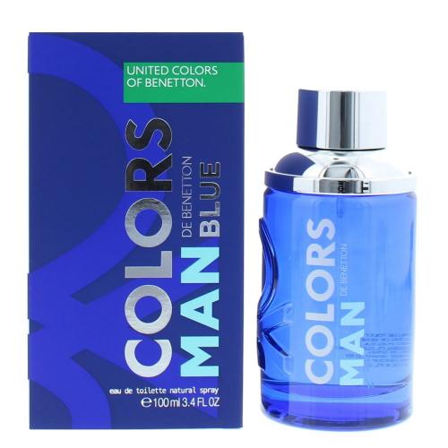 BENETTON COLORS MAN BLUE 3.4 100ML EAU DE TOILETTE SPRAY MEN