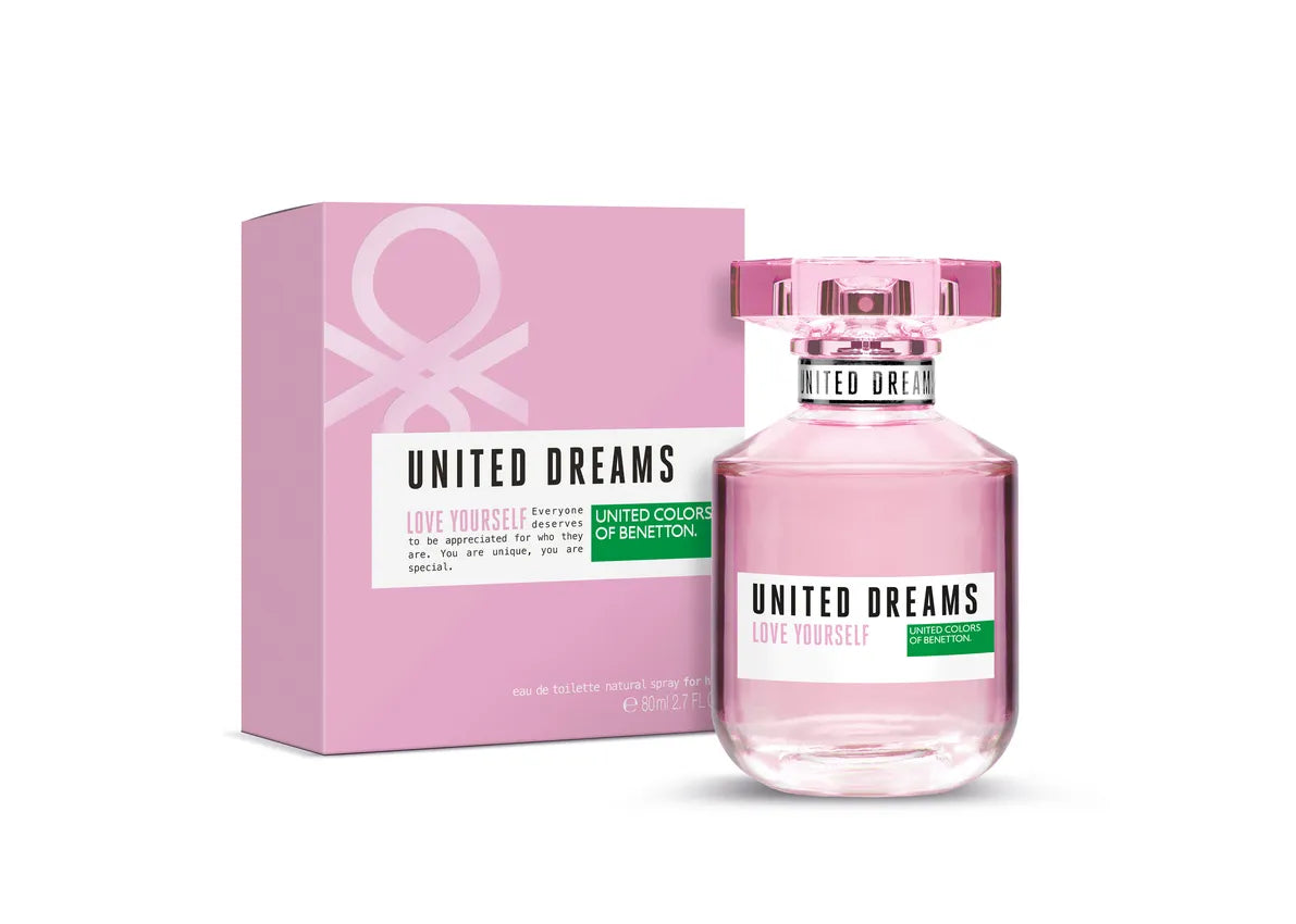 UNITED COLORS OF BENETTON UNITED DREAMS LOVE YOURSELF EDT 80ML