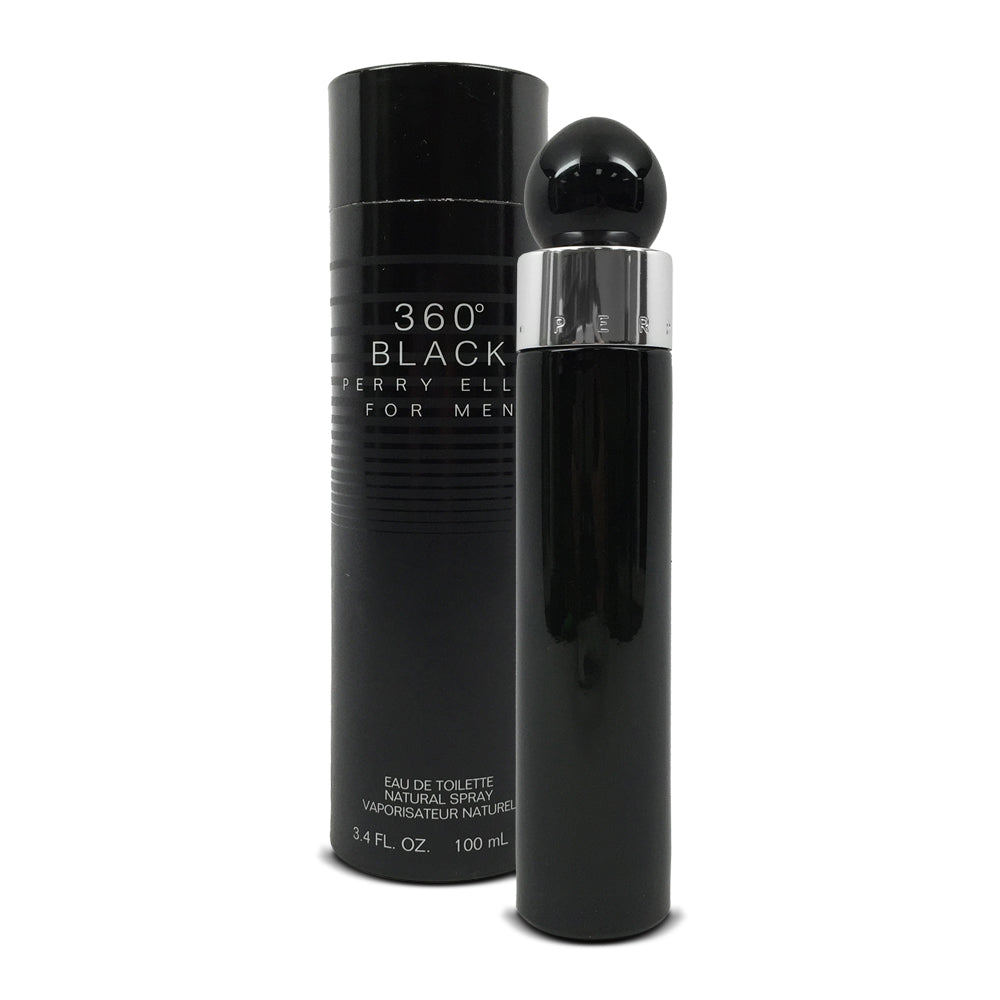 PERRY ELLIS 360 BLACK MEN 3.4 OZ. EDT SPRAY