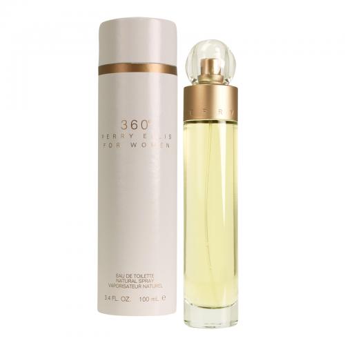 PERRY ELLIS 360 WOMEN 100 ML  EAU DE TOILETTE SPRAY PARA MUJERES