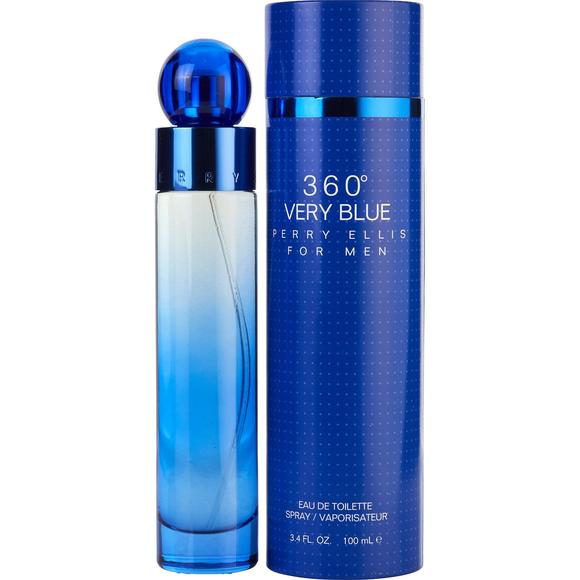 PERRY ELLIS 360 VERY BLUE MEN EDT SPRAY 100 ML