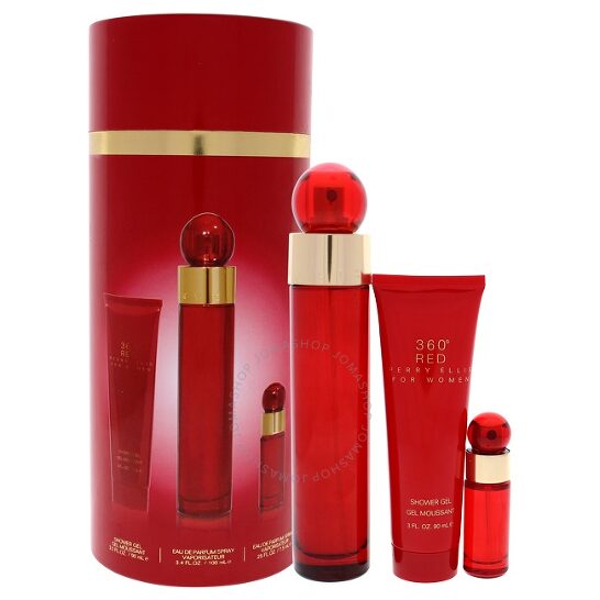 SET PERRY ELLIS 360 RED 3/P DAMA