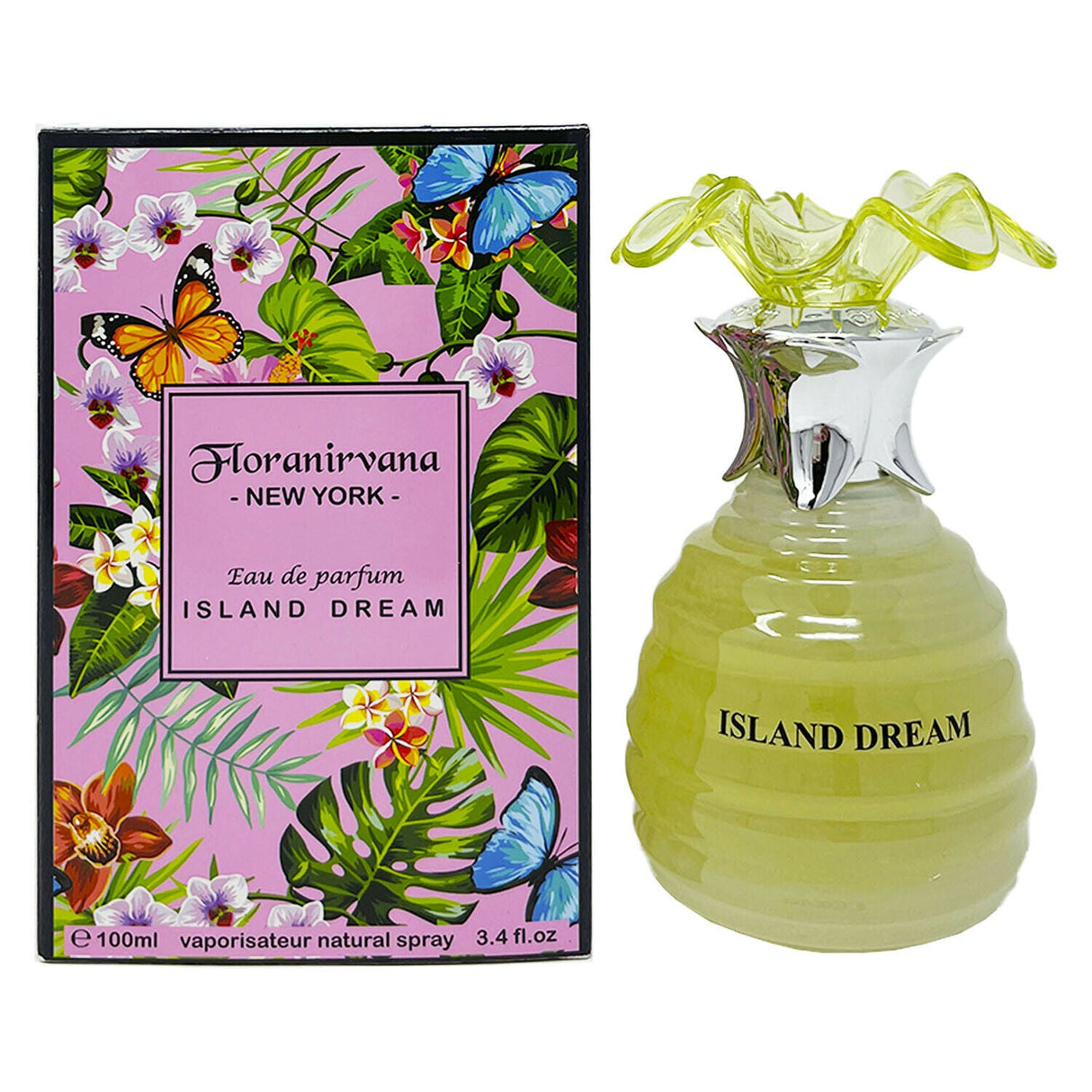 FLORANIRVANA NEW YORK ISLAND DREAM 3.4 OZ 100ML EAU DE PARFUM SPRAY