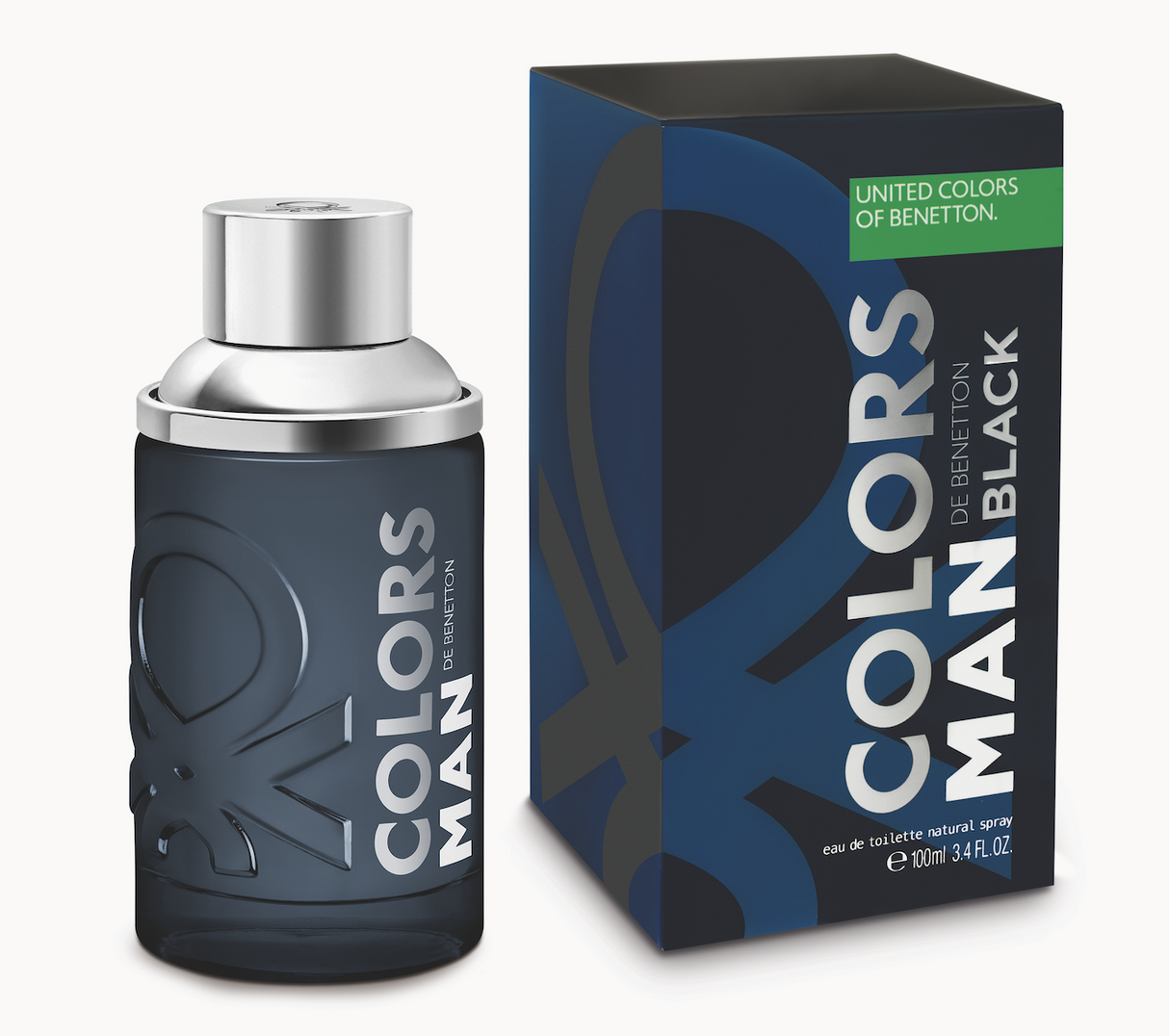 UNITED COLORS OF BENETTON COLORS MAN BLACK EDT 100ML