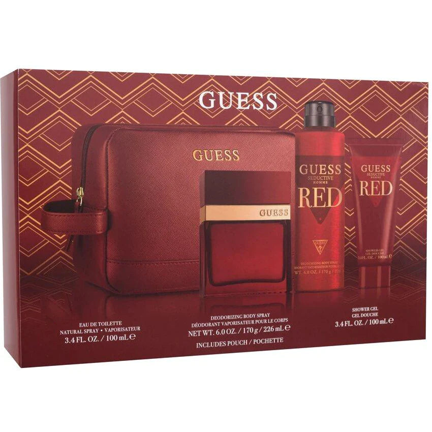 SET GUESS SEDUCTIVE HOMME RED