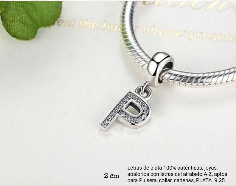 PCHARM803 COLGANTE LETRA P