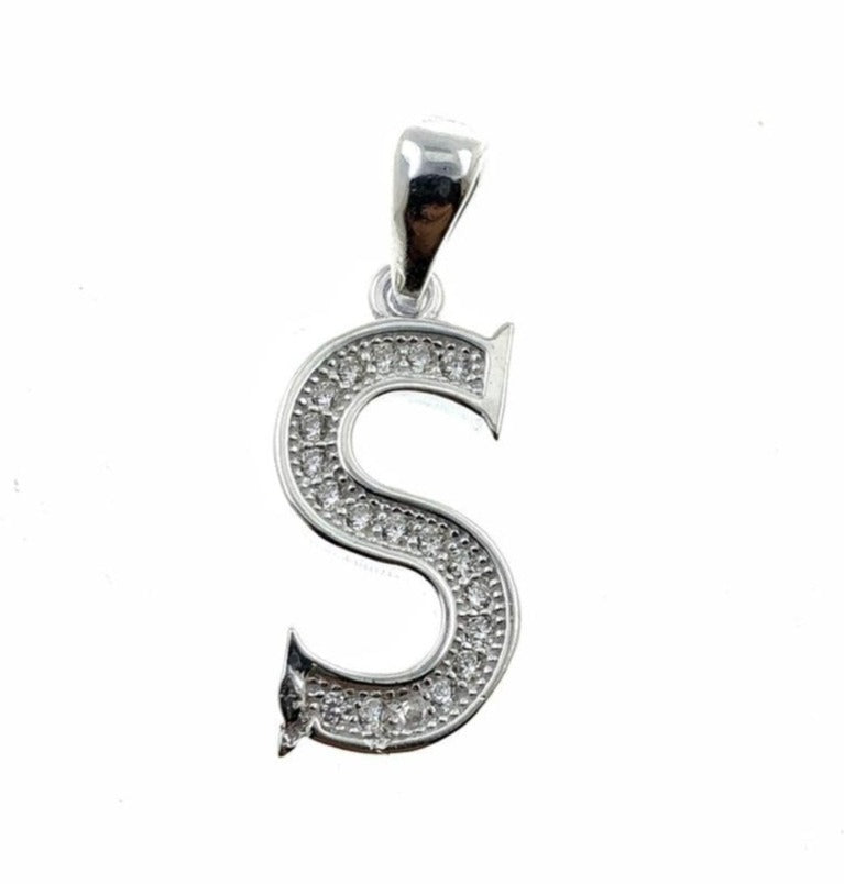 PDIJE1043 LETRA S PLATA 925