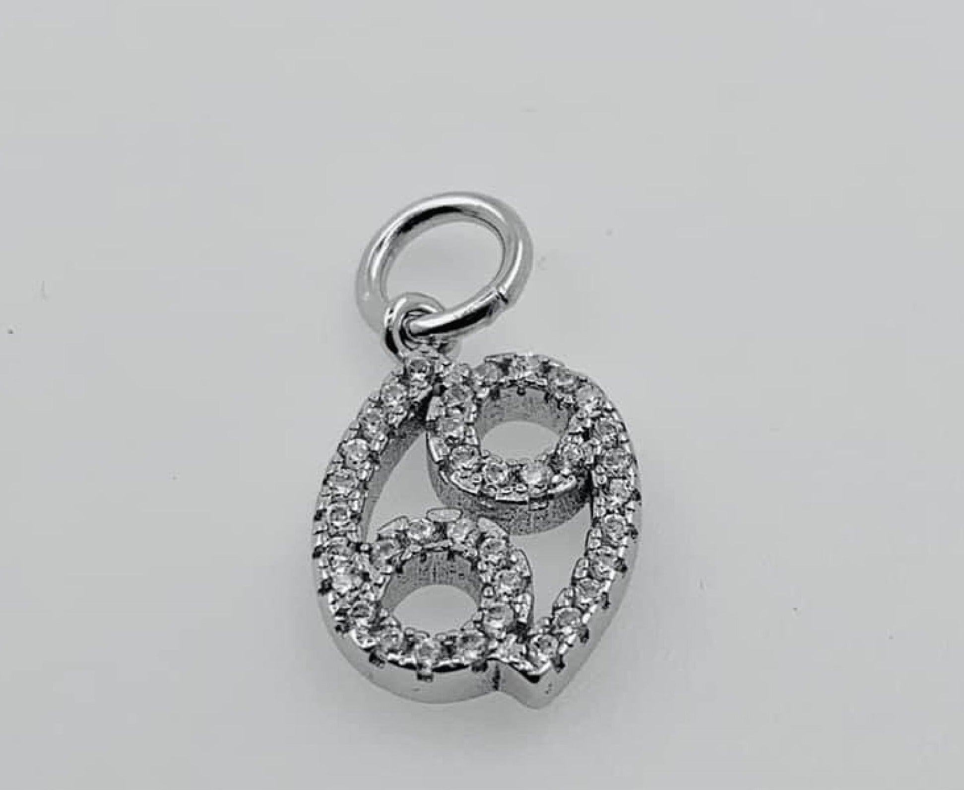 PDIJE1086 ESTERLINA COLGANTE DEL SIGNO DE CANCER PLATA 925