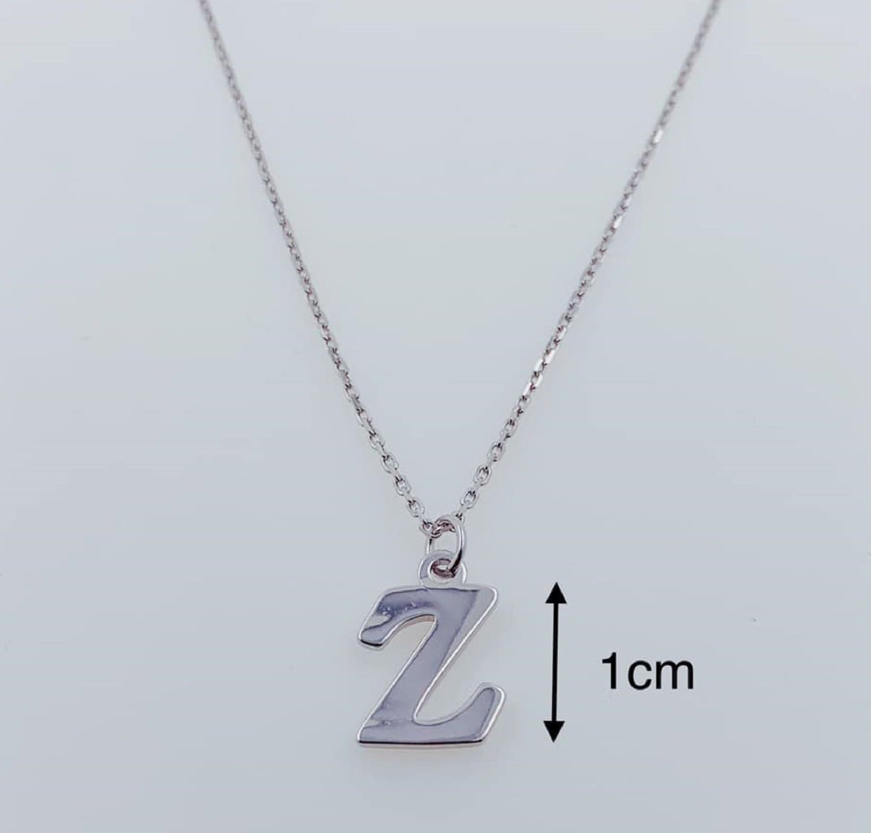 PDIJE1111 LETRA Z CON CADENA PLATA 925