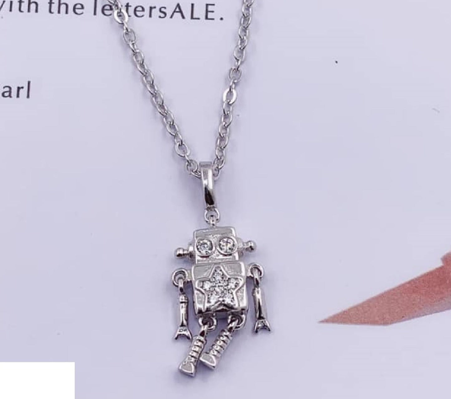 PDIJE1184  ROBOT CON CADENA PLATA 925