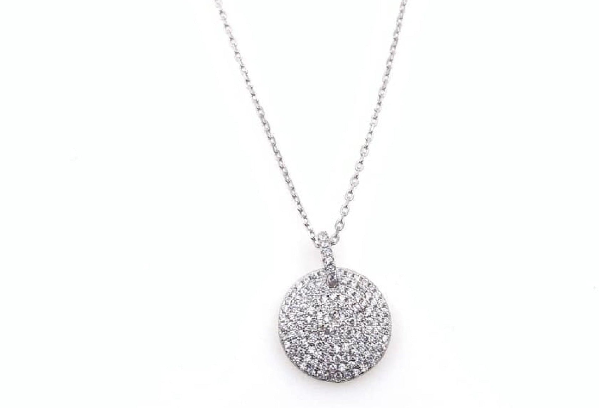 PDIJE1264  CIRCULAR CON CIRCONES INCLUYE CADENA  PLATA 925
