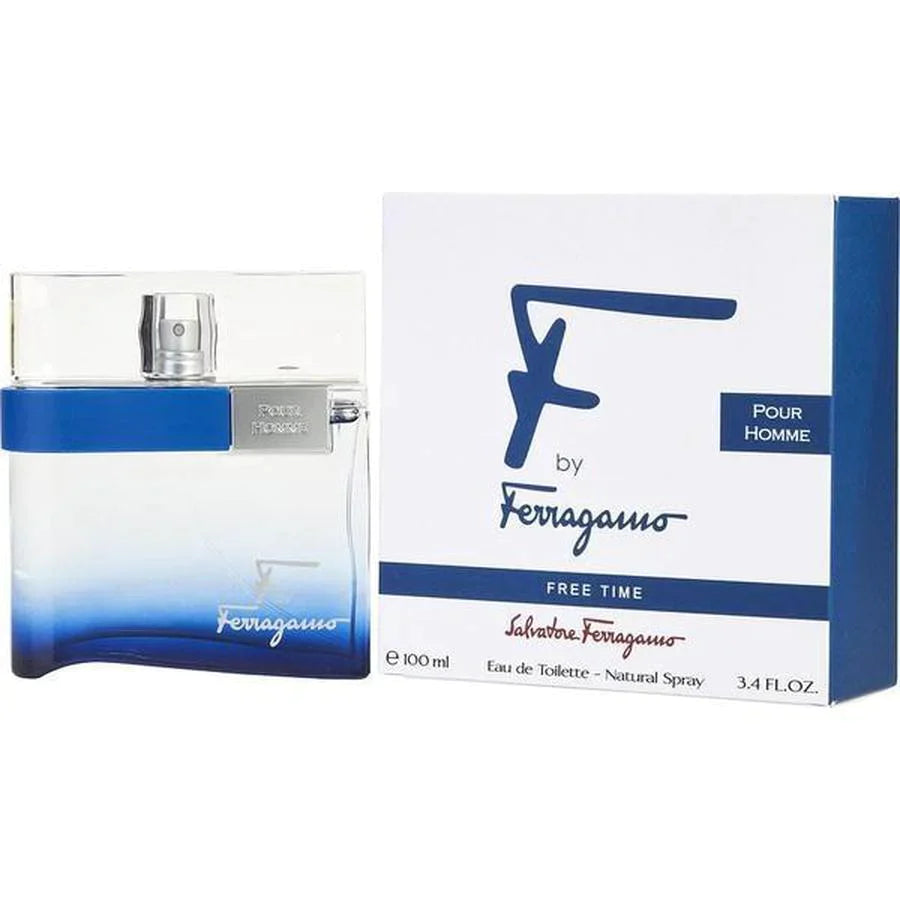 F BY FERRAGAMO FREE TIME EDT 100ml SALVATORE FERRAGAMO