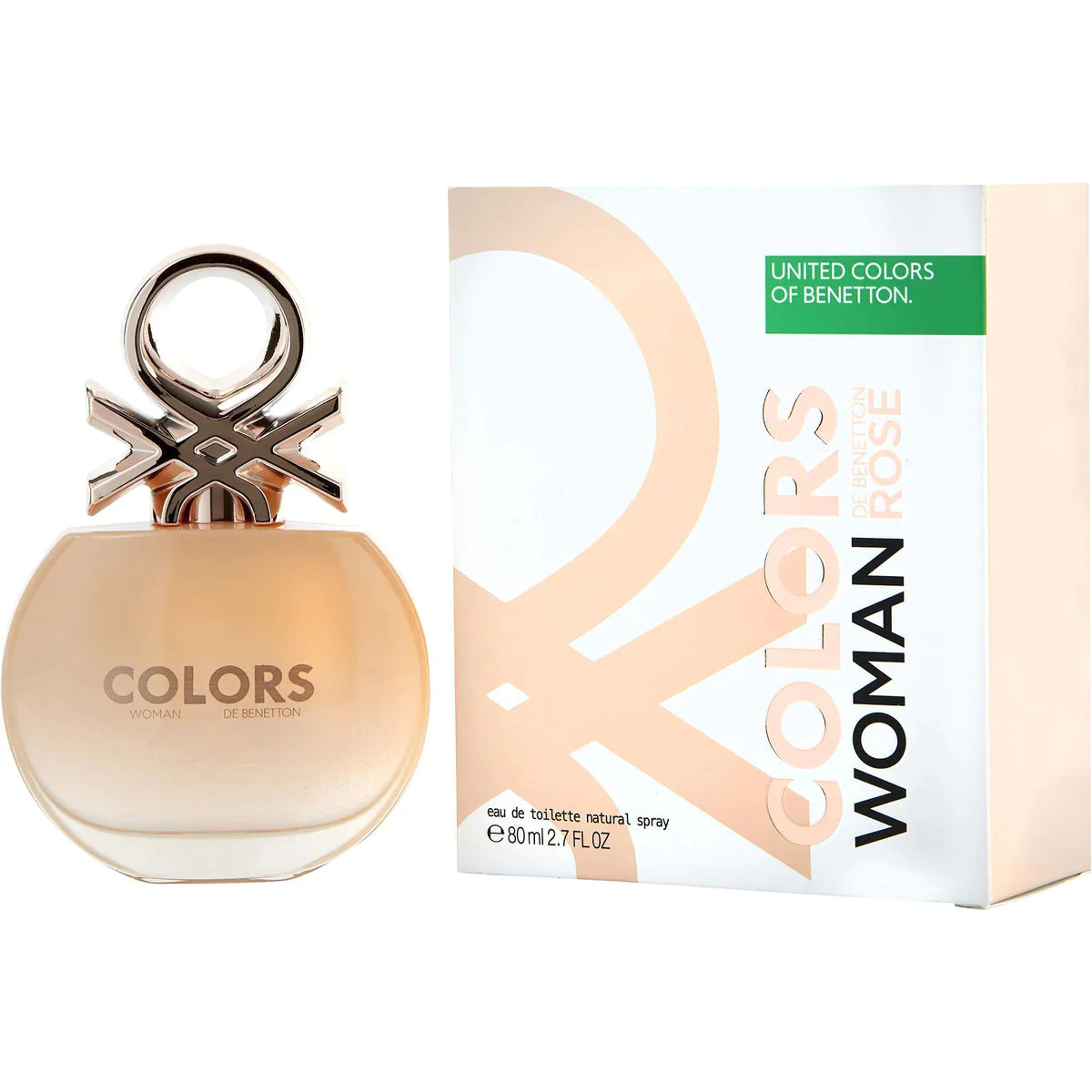 UNITED COLORS OF BENETTON COLORS WOMAN DE BENETTON ROSE EDT 80ML