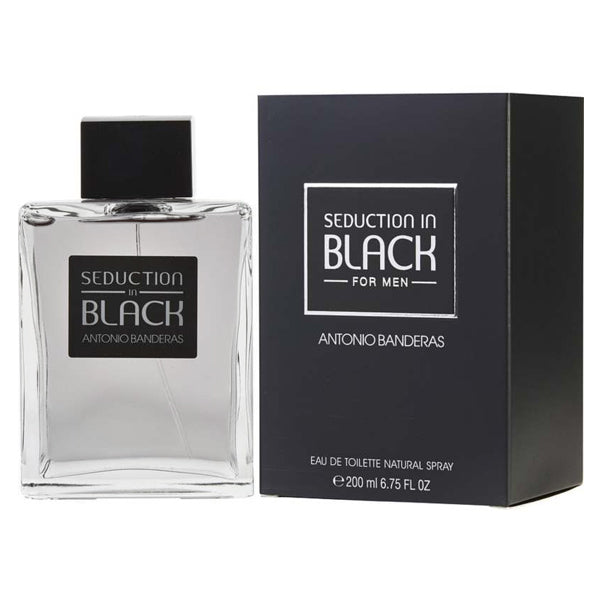 ANTONIO BANDERAS BLACK SEDUCTION MEN 6.7 OZ. EDT SP 200 ml