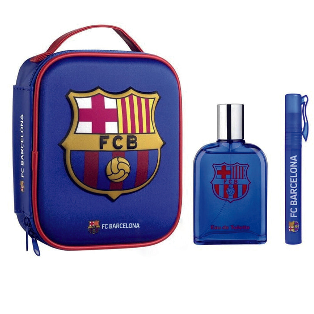 AIR VAL INTERNATIONAL SET FC BARCELONA MEN EDT 100 ML + 10ML