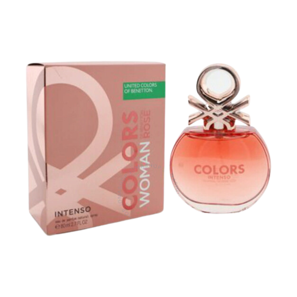 UNITED COLORS OF BENETTON COLORS WOMAN ROSE INTENSO EDP 80ML