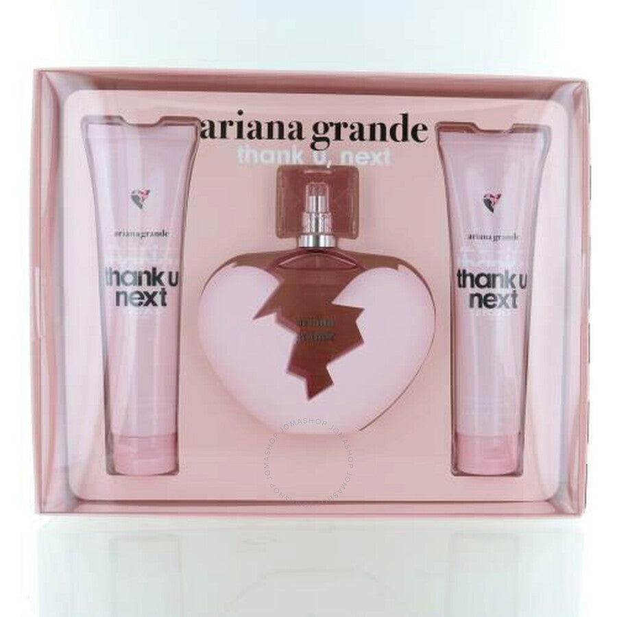 SET THANK U NEXT, EDP 100ML, CREMA CORPORAL 100ML, SHOWER GEL 100ML