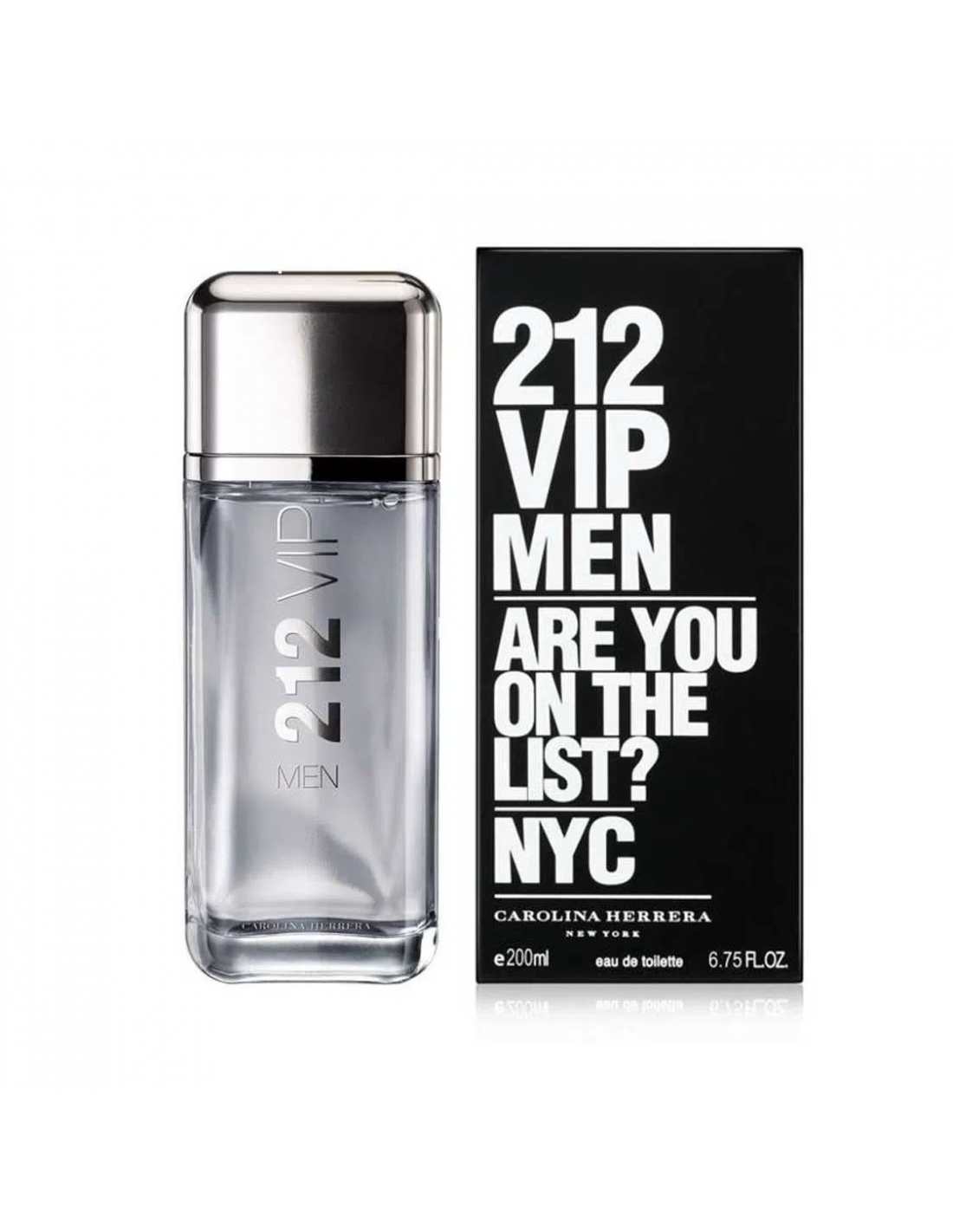 CAROLINA HERRERA 212 VIP MEN ARE YOU ON HE LIST NYC  200ML EDT