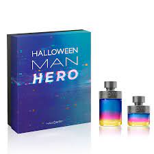 SET JESUS DEL POZO HALLOWEEN MAN HERO EDT  2/P 125 ML Y 50 ML