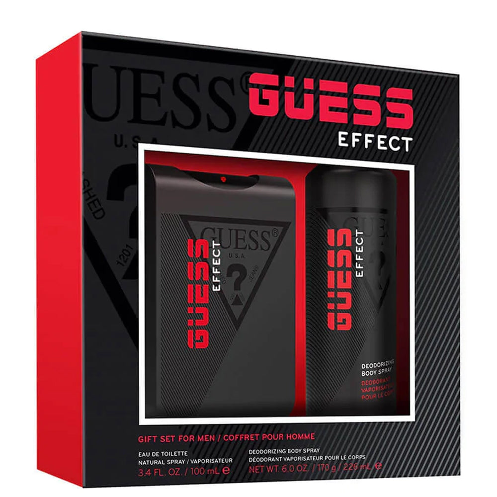 SET GUESS EFFECT EDT 100ML, BODY SPRAY 226ML