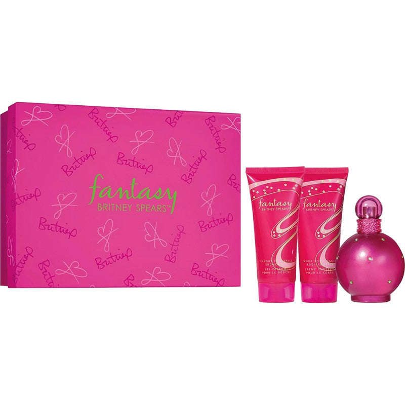 SET BRITNEY SPEARS FANTASY EDT 100ml, CREMA 100ml, SHOWER GEL 100ml