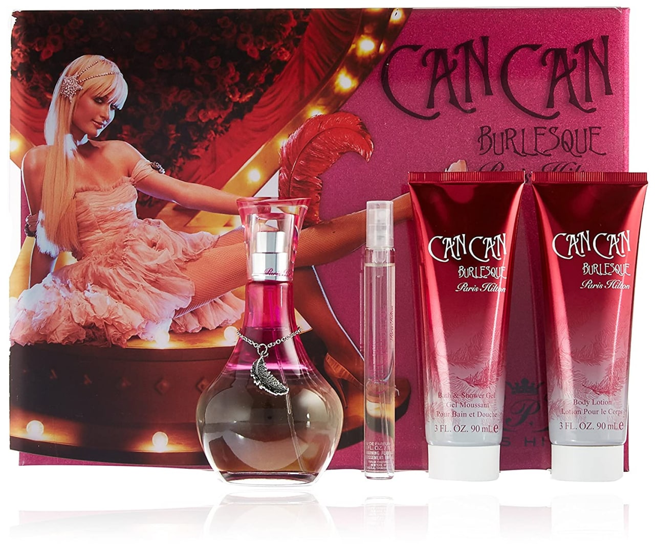 SET PARIS HILTON CAN CAN BURLES 4P