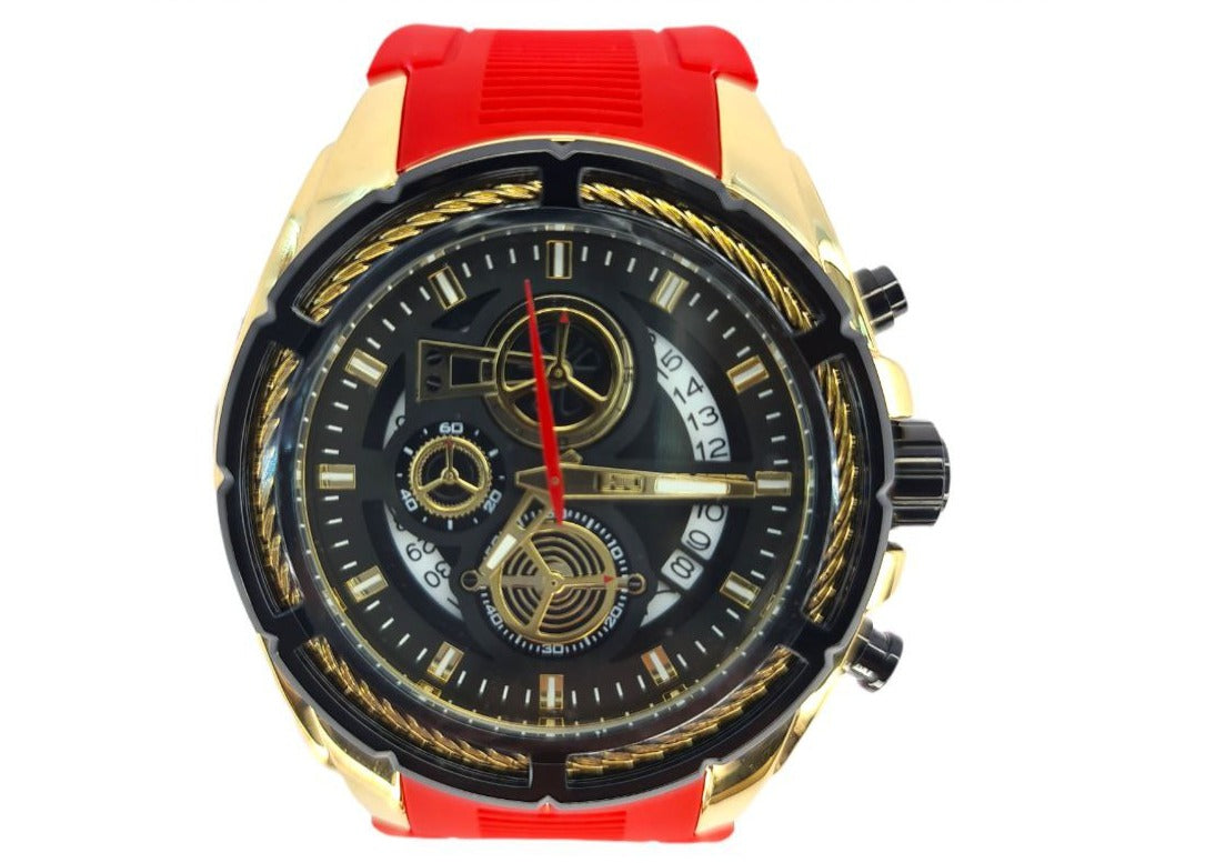 RELOJ GOMA HUMMER HOMBRE