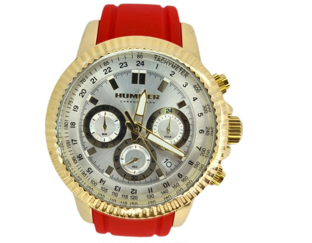 RELOJ GOMA HUMMER HOMBRE