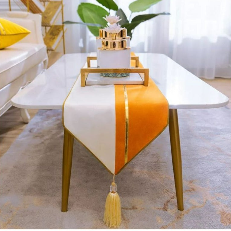 MANTEL PARA MESA ELEGANTE, CAMINO DE COMEDOR, DE LINO, DECORATICO, ESTILO RECTANGULAR 32X210CM