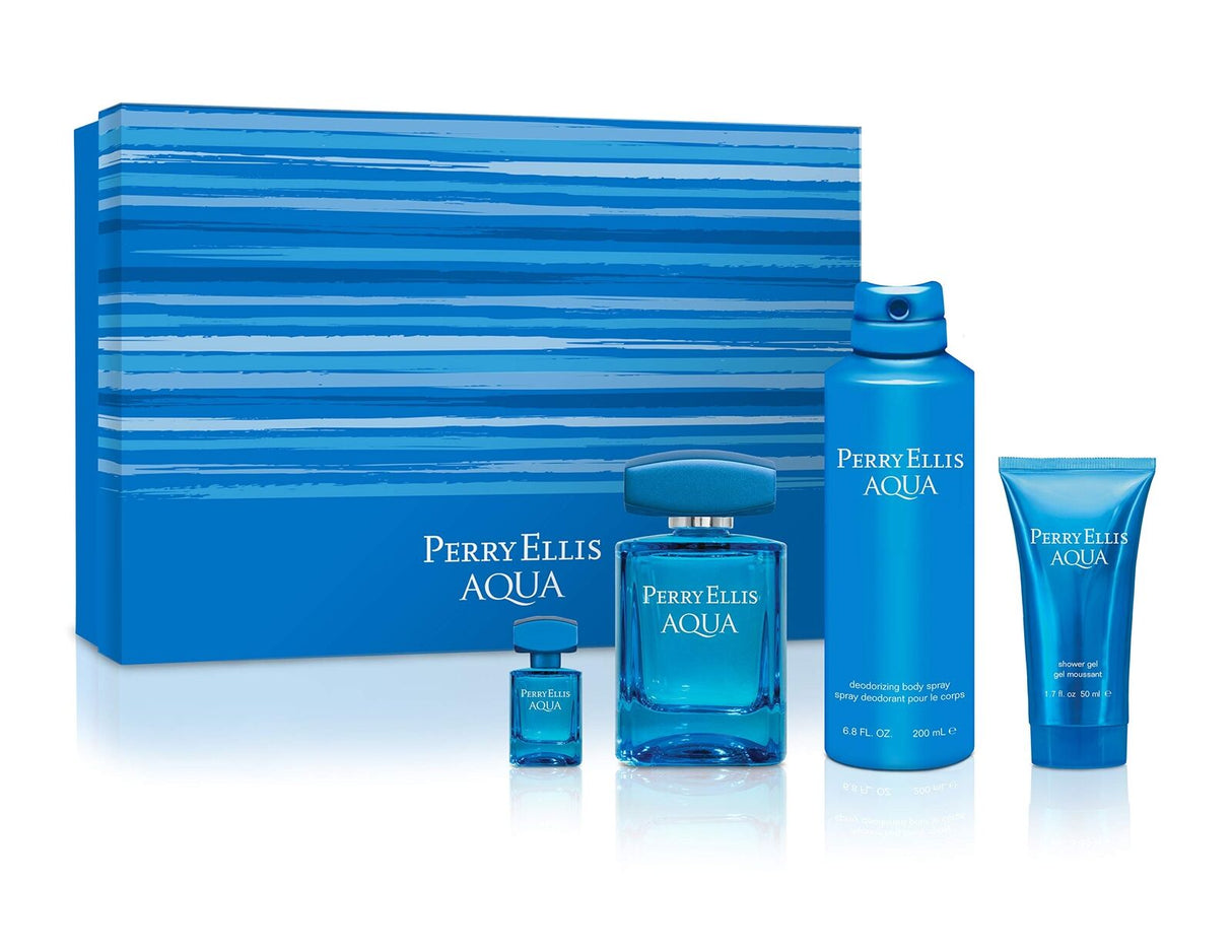 SET PERRY ELLIS AQUA