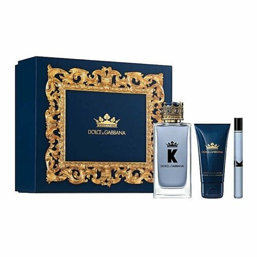 SET DOLCE & GABBANA BALSAMO DE AFEITARSE 50 ML-EDT 100 ML-EDT10 ML